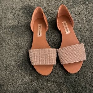 Steve Madden Rhinestone Flats- size 6.5, great condition